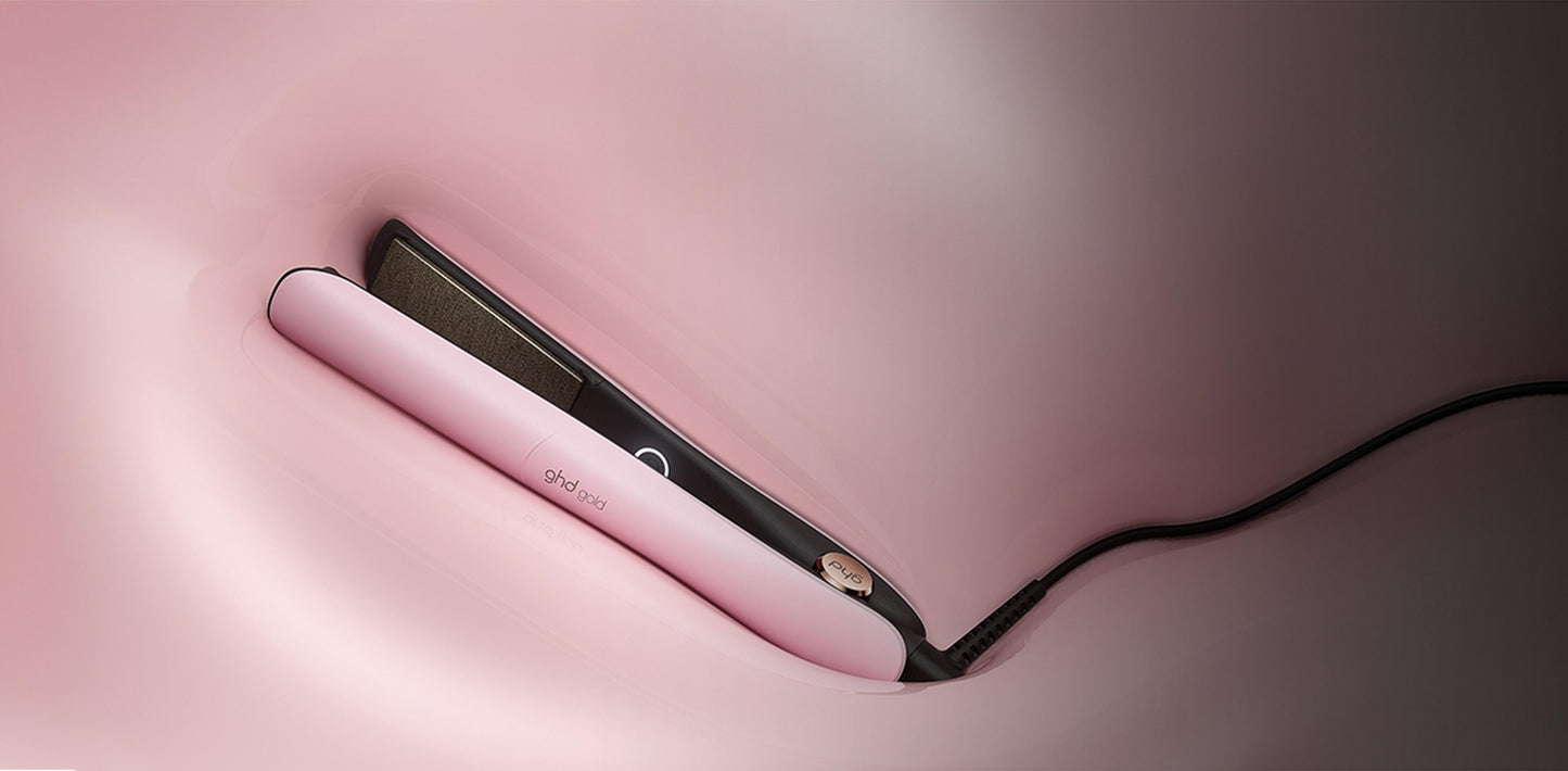 GHD - Lisseur Gold - Rose clair - Édition Limitée - Octobre Rose
