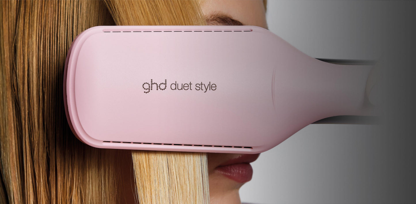 GHD - Lisseur séchant Duet Style - Rose clair - Édition Limitée - Octobre Rose