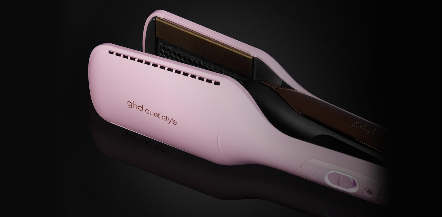 GHD - Lisseur séchant Duet Style - Rose clair - Édition Limitée - Octobre Rose