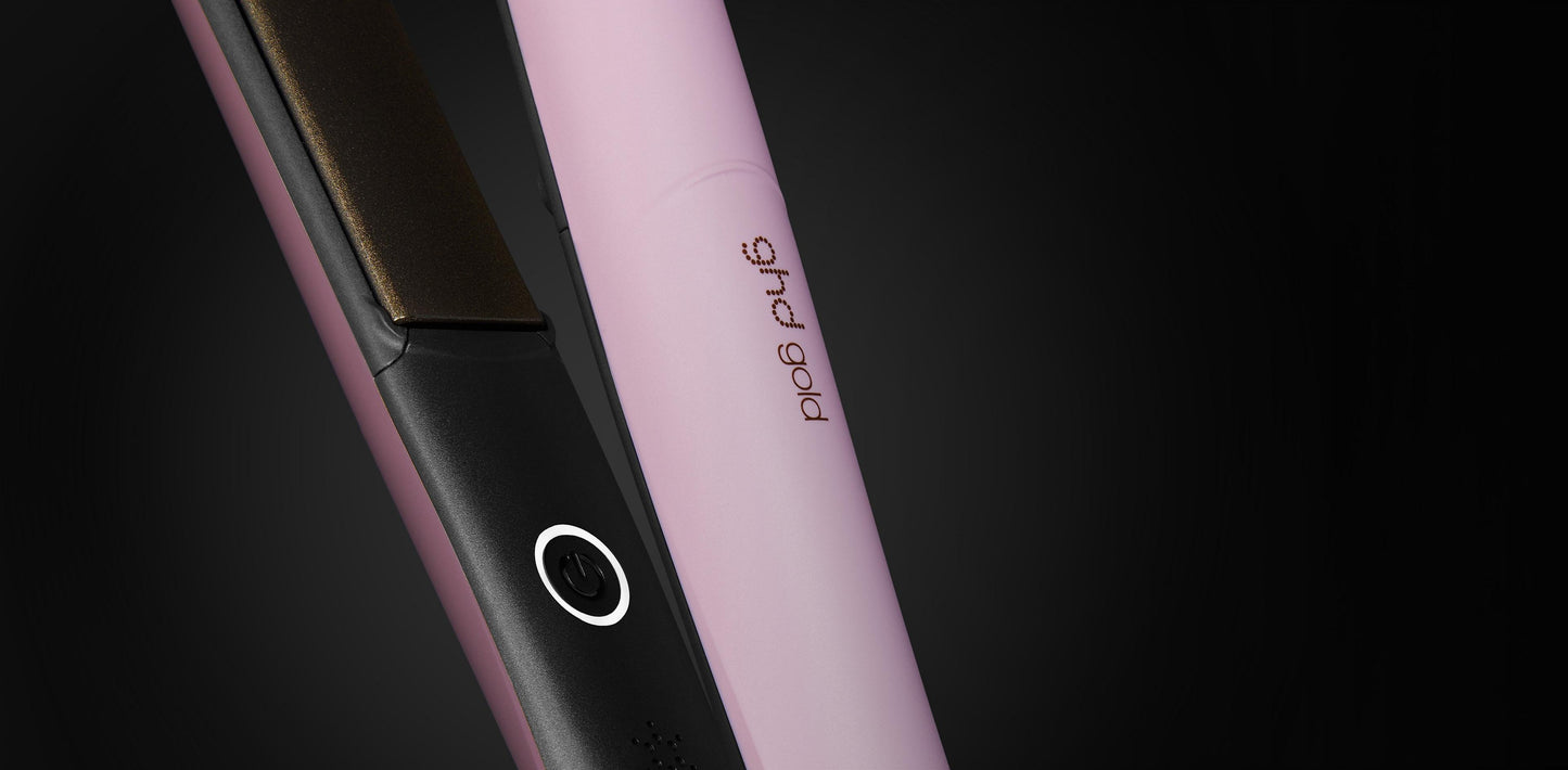 GHD - Lisseur Gold - Rose clair - Édition Limitée - Octobre Rose