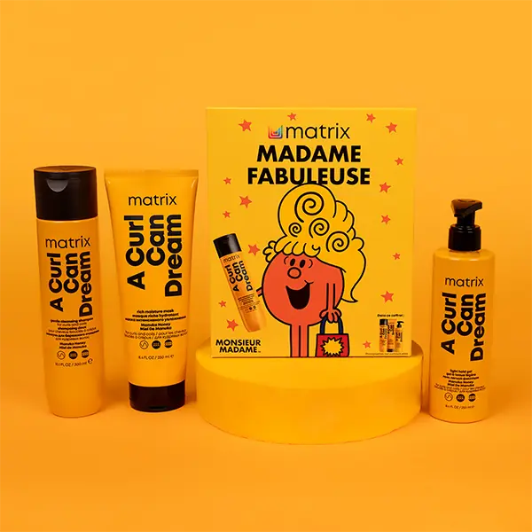 Matrix - Trio Monsieur Madame - A Curl Can Dream - Cheveux bouclés / frisés