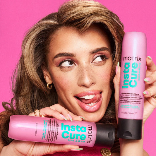 Matrix - Shampoing renforçateur InstaCure Build-A-Bond - Cheveux très abîmés - 300 ml