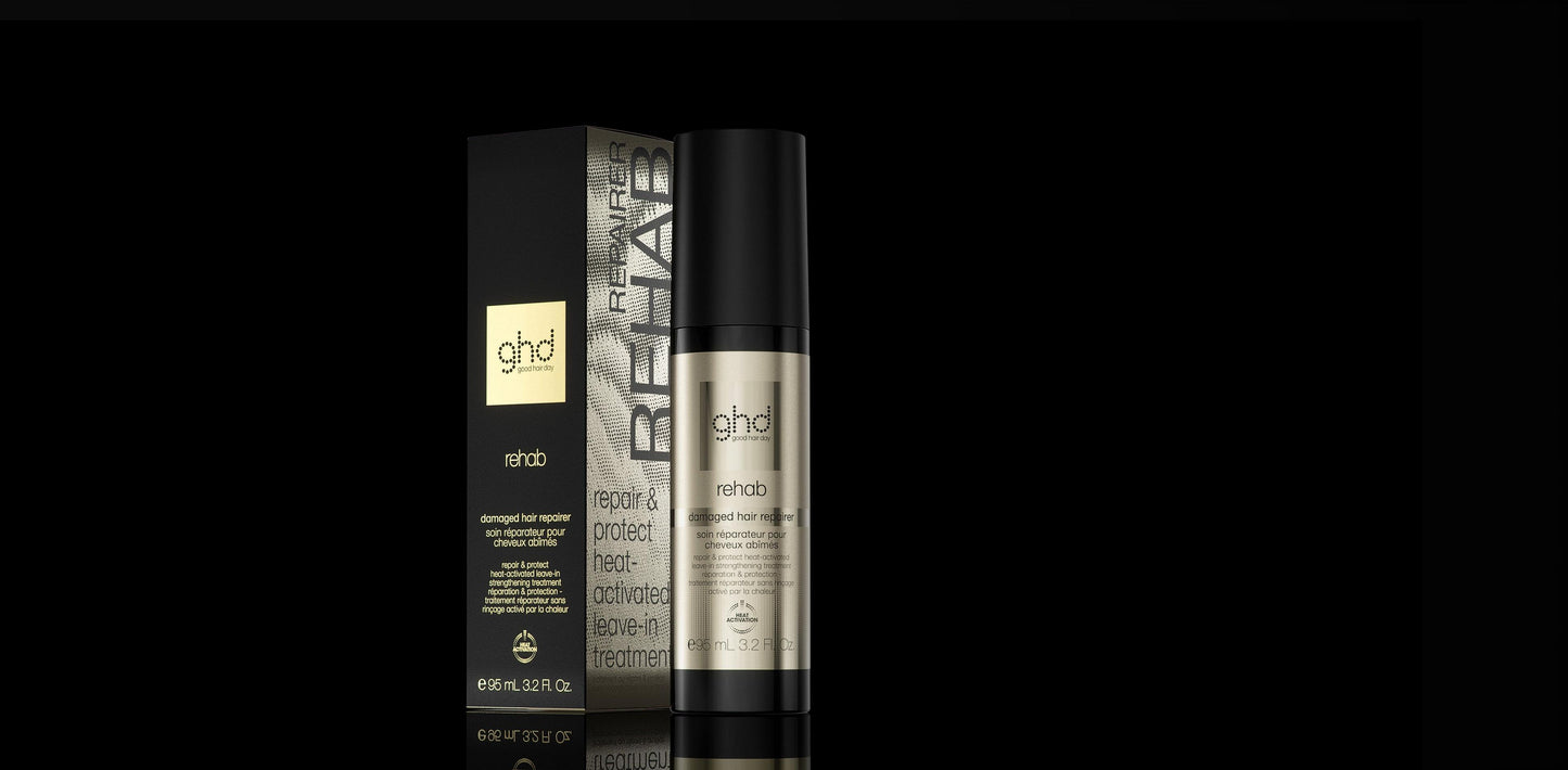 GHD - NOUVEAUTÉ - Soin réparateur Rehab sans rinçage - Cheveux abîmés - 95 ml
