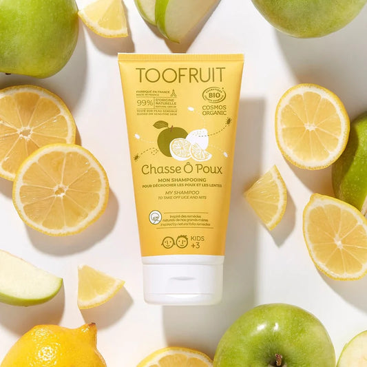 Toofruit - Chasse Ô Poux - Shampoing pomme & citron - 150 ml
