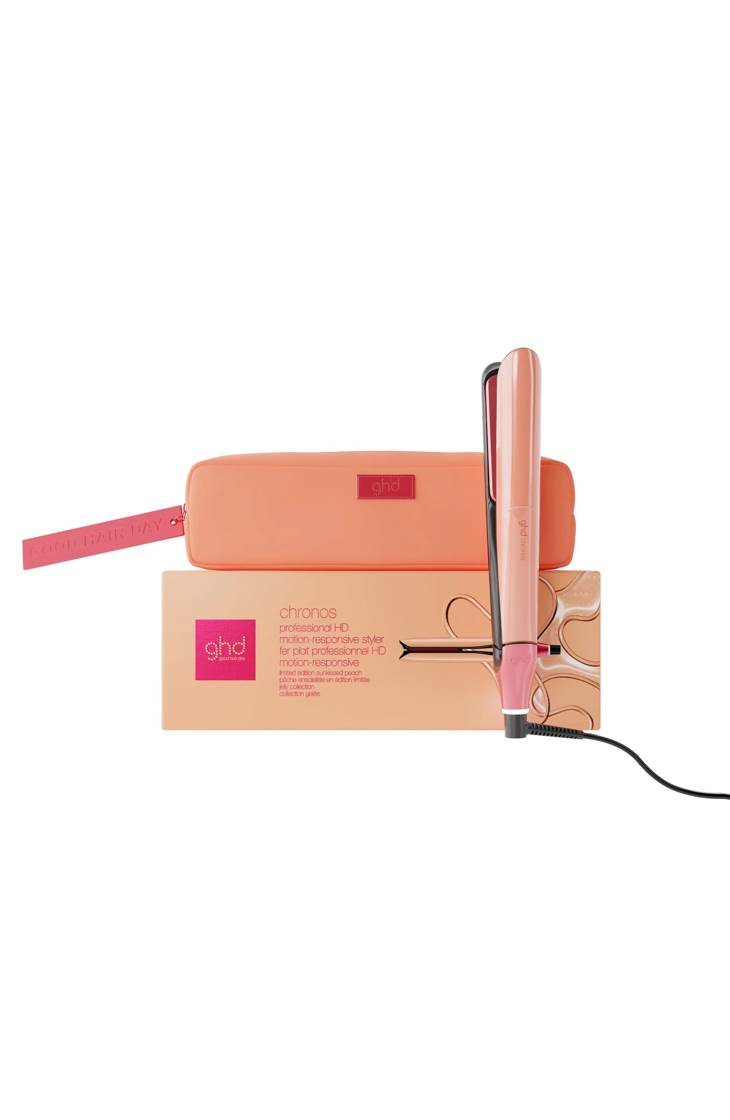 GHD - Lisseur Chronos - Sun-Kissed Peach - Collection Été 2026
