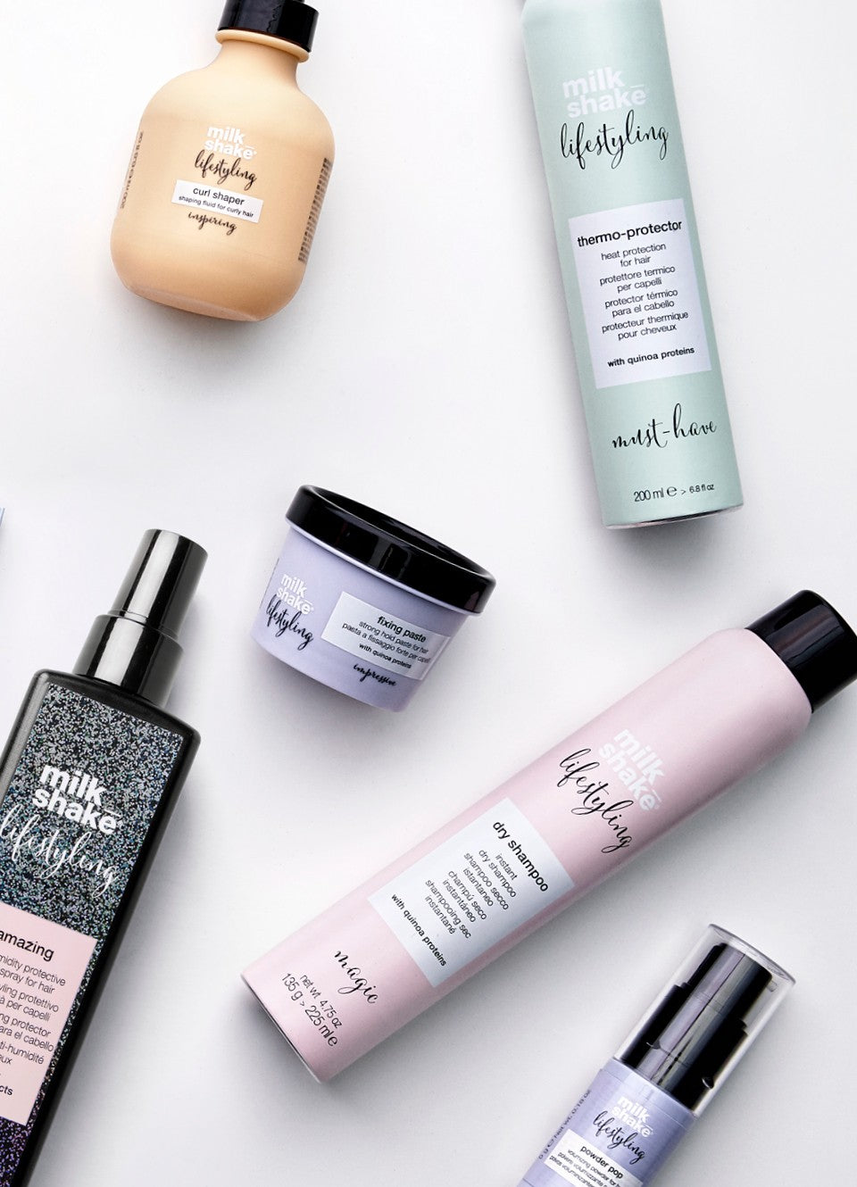 Milk_shake - Laque extra forte sans gaz - Cheveux colorés - 250 ml