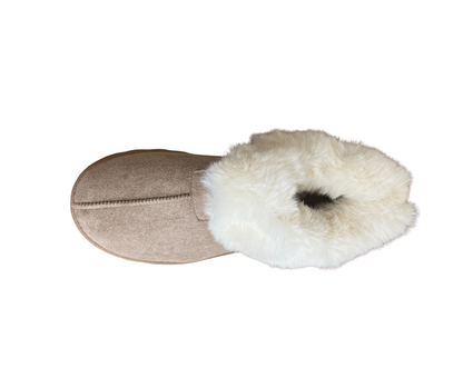 Bottines fourrées taupe