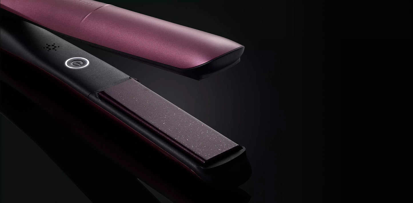 GHD - Coffret Noël Cherry Chic - Lisseur Gold - Bordeaux