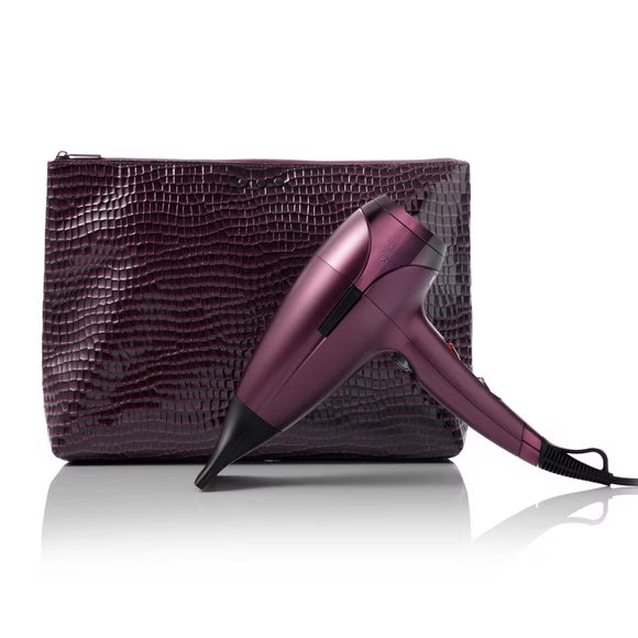 GHD - Coffret Noël Cherry Chic - Sèche cheveux Helios - Bordeaux