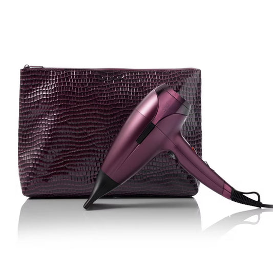 GHD - Coffret Noël Cherry Chic - Sèche cheveux Helios - Bordeaux