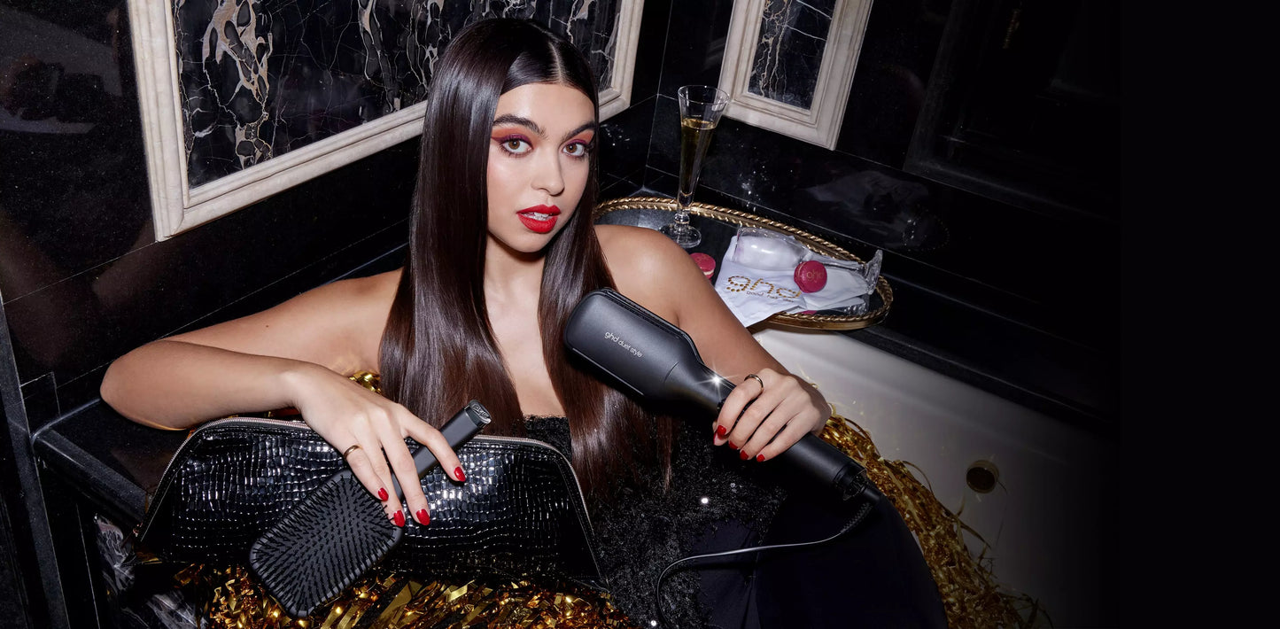 GHD - Coffret d'Exception 2025 - Lisseur séchant Duet Style - Noir