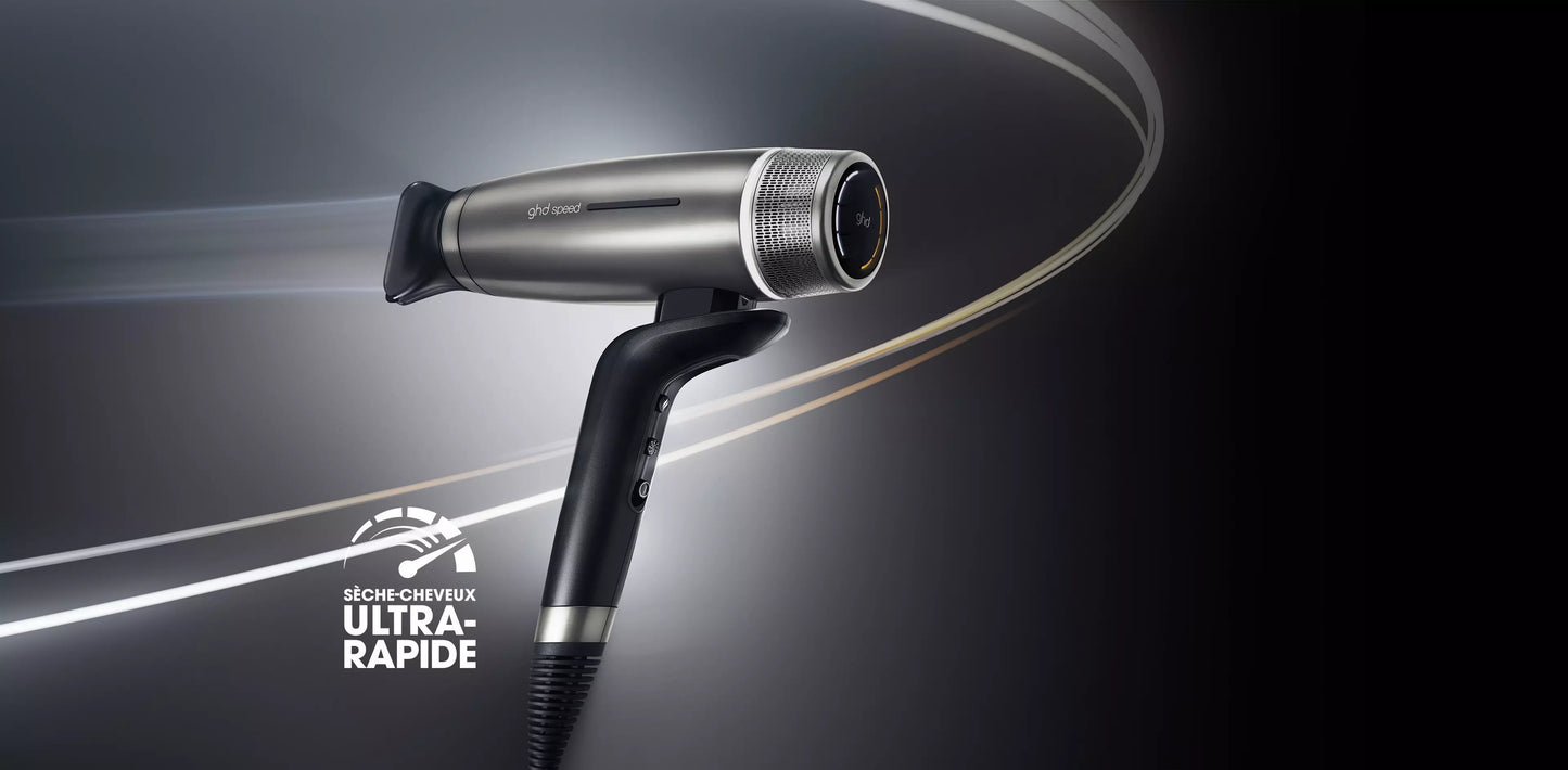 Nouveau - Sèche-cheveux ultra rapide GHD SPEED - Noir métallique