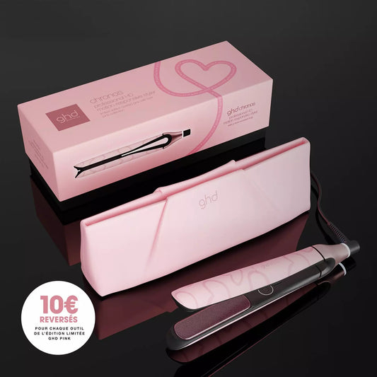 GHD - Lisseur GHD Chronos - Edition limitée Pink 2026 + 1 spray thermo 50ml OFFERT