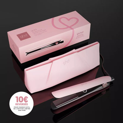 GHD - Lisseur GHD Gold - Edition limitée Pink 2026 + 1 spray thermo 50ml OFFERT