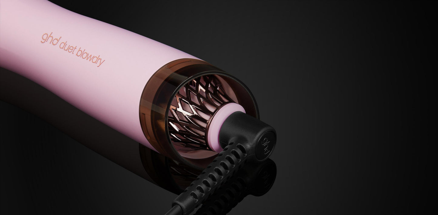 GHD - Brosse soufflante Duet Blowdry - Rose clair - Édition Limitée - Octobre Rose