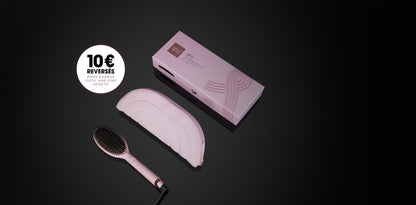 GHD - Brosse lissante Glide - Rose clair - Édition Limitée - Octobre Rose