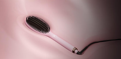 GHD - Brosse lissante Glide - Rose clair - Édition Limitée - Octobre Rose