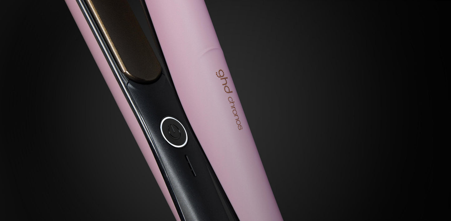 GHD - Lisseur Chronos à plaques classiques - Rose clair - Édition Limitée - Octobre Rose