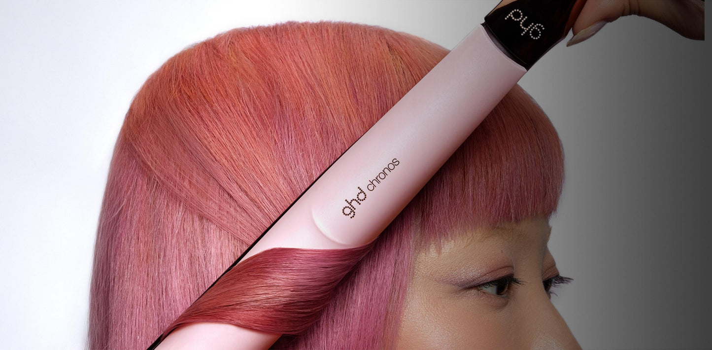 GHD - Lisseur Chronos à plaques classiques - Rose clair - Édition Limitée - Octobre Rose