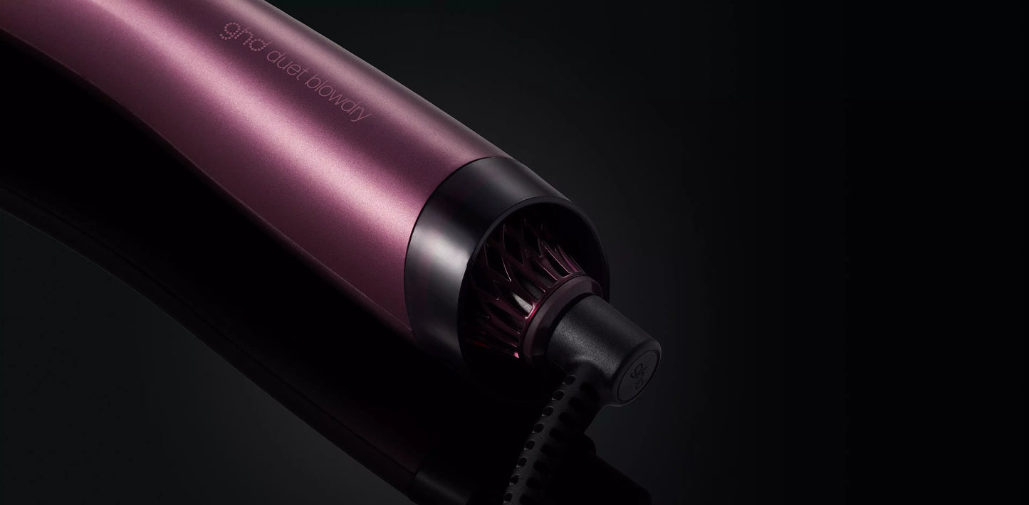 GHD - Coffret Noël Cherry Chic - Brosse soufflante Blowdry - Bordeaux