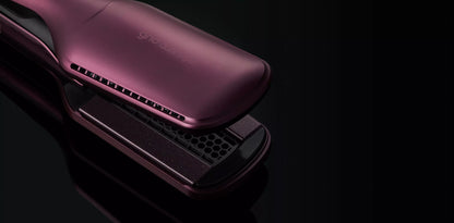 GHD - Coffret Noël Cherry Chic - Lisseur séchant Duet Style - Bordeaux