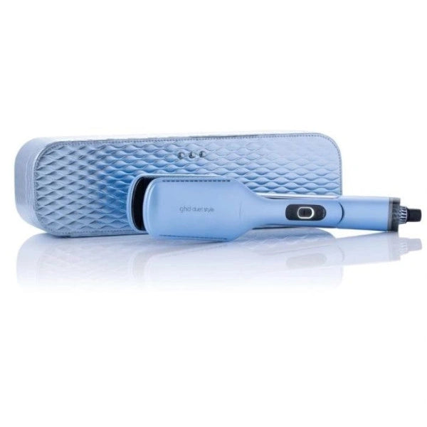 GHD - Lisseur séchant Duet Style - Collection Iced Luxe - Bleu glacier