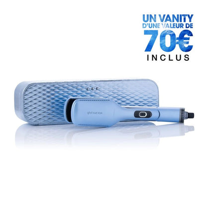 GHD - Lisseur séchant Duet Style - Collection Iced Luxe - Bleu glacier