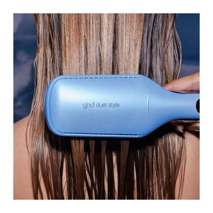 GHD - Lisseur séchant Duet Style - Collection Iced Luxe - Bleu glacier