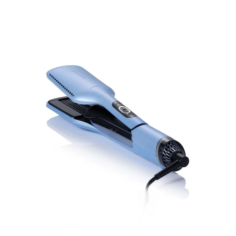 GHD - Lisseur séchant Duet Style - Collection Iced Luxe - Bleu glacier