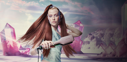 GHD - Lisseur séchant Duet Style - Rose fantastique - Collection Été 2025