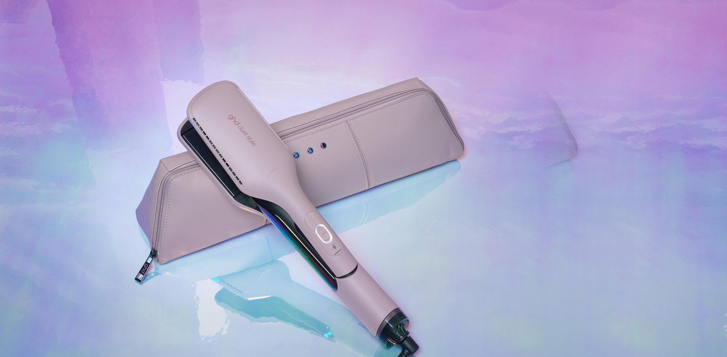 GHD - Lisseur séchant Duet Style - Rose fantastique - Collection Été 2025