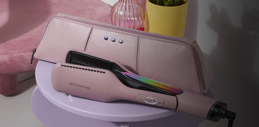 GHD - Lisseur séchant Duet Style - Rose fantastique - Collection Été 2025
