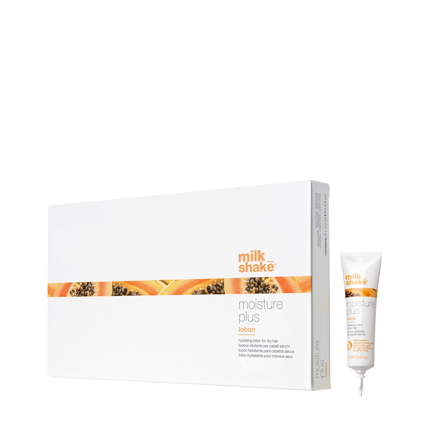 Milk_shake - Lotion hydratante Moisture Plus - Cheveux secs - 6x12 ml