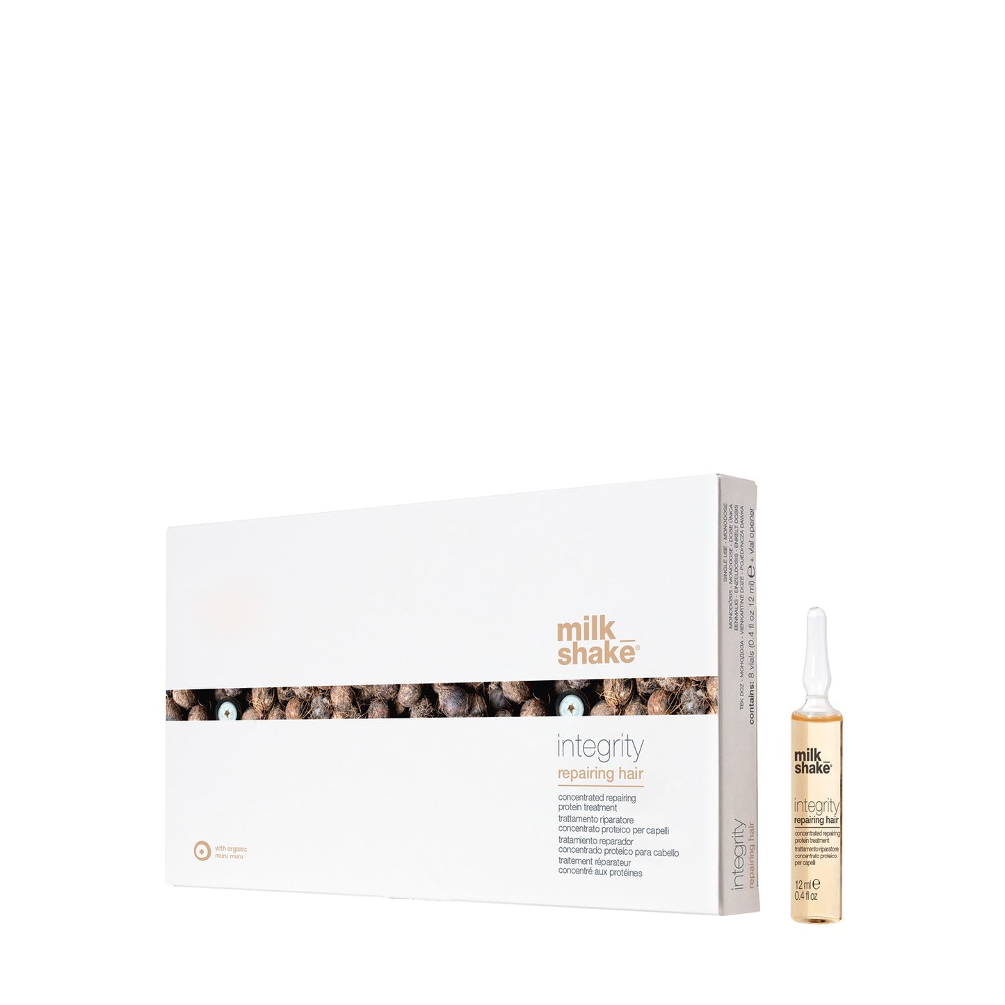 Milk_shake - Lotion protéinée réparatrice Integrity - 8x12 ml