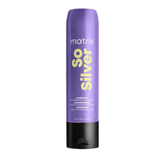 Matrix - Après shampoing violet So Silver - Cheveux platine blond clair & argenté - 300 ml