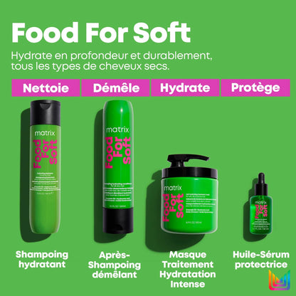 Matrix - Masque Food For Soft - Cheveux secs à très secs - 500 ml