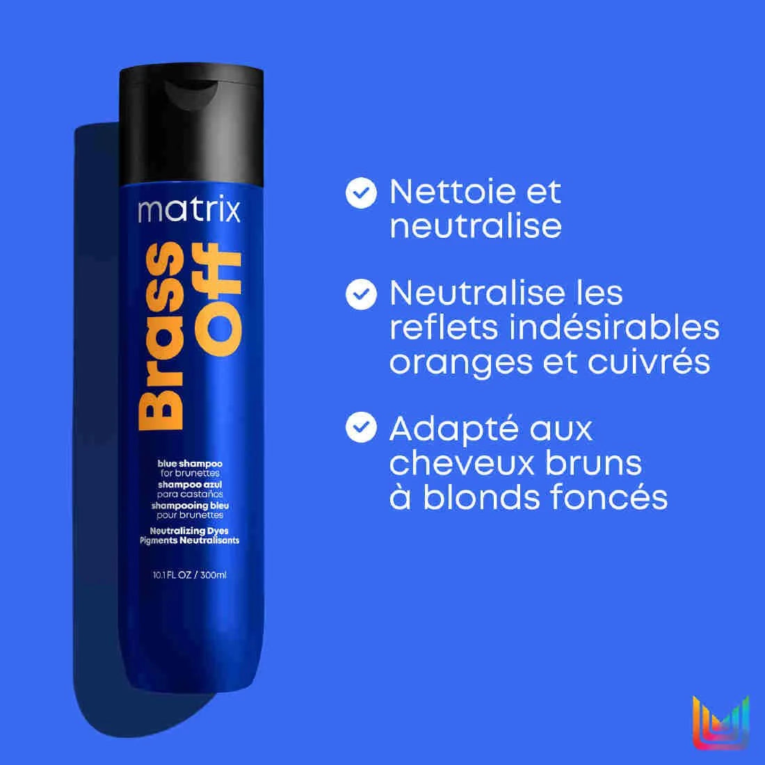 Matrix - Shampoing bleu - Brass Off - 300 ml