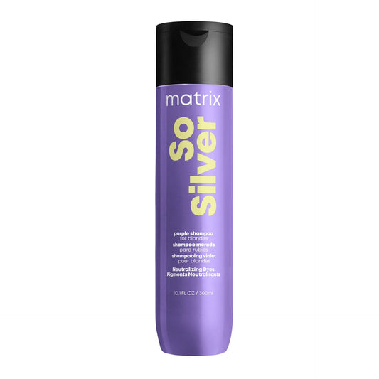Matrix - Shampoing violet So Silver - Cheveux platine blond clair & argenté - 300 ml