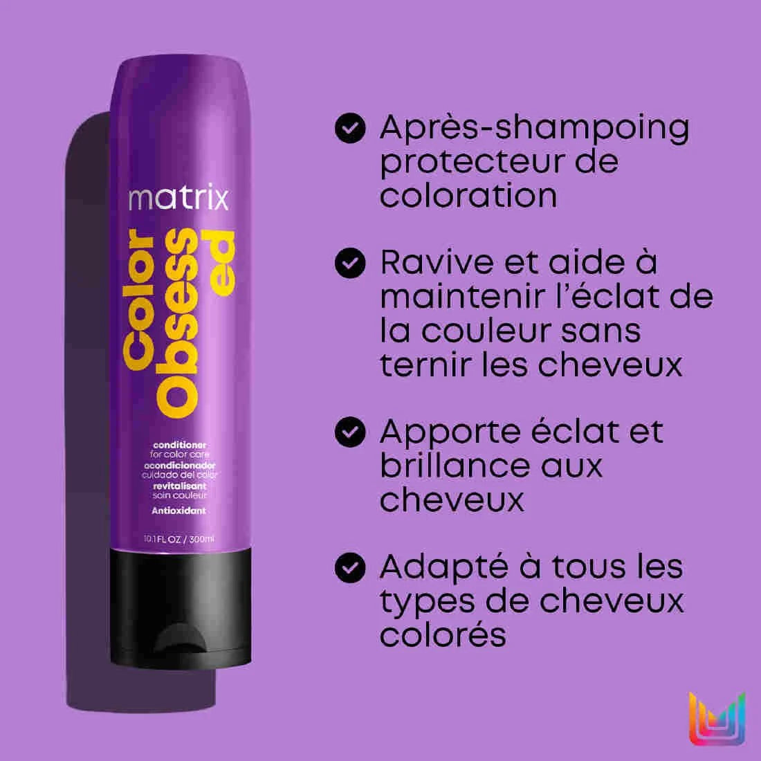 Matrix - Après shampoing Color Obsess - Cheveux colorés - 300 ml