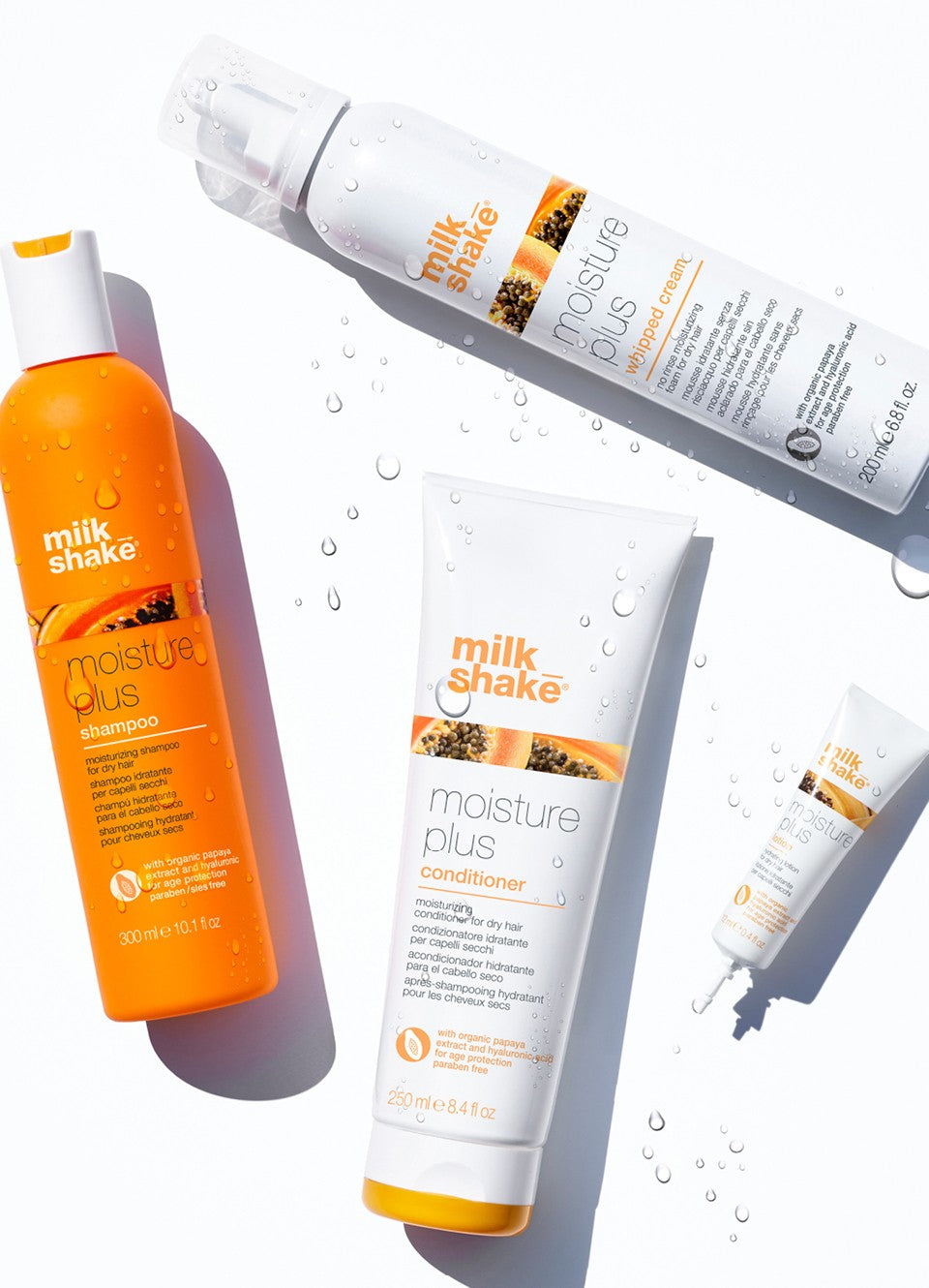 Milk_shake - Lotion hydratante Moisture Plus - Cheveux secs - 6x12 ml