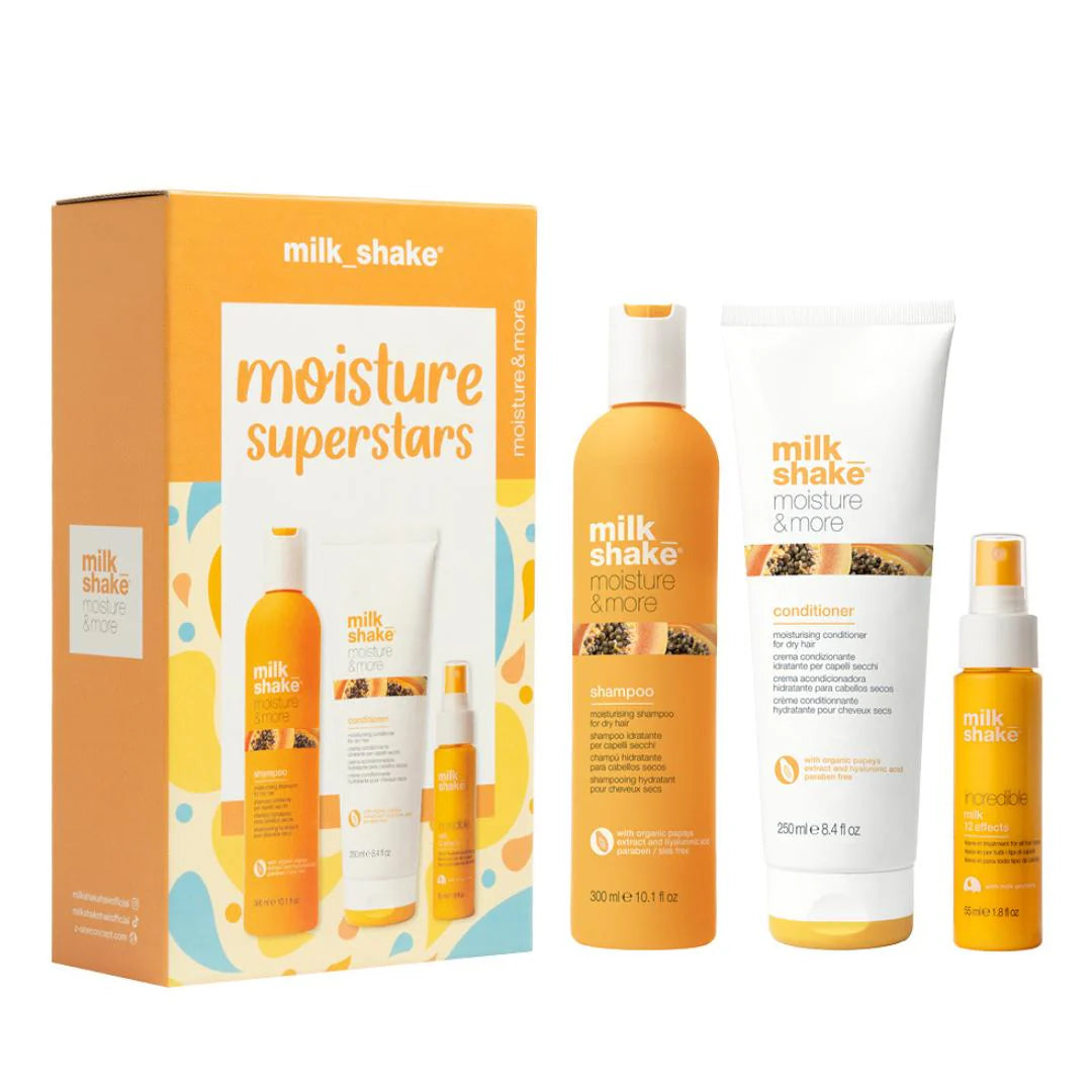 Milk_shake - Coffret Moisture Superstar - Cheveux secs & abîmés - 655 ml