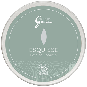 Couleurs Gaïa - Pâte sculptante Bio - Esquisse - 160 g