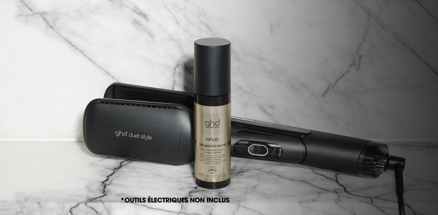GHD - NOUVEAUTÉ - Soin réparateur Rehab sans rinçage - Cheveux abîmés - 95 ml