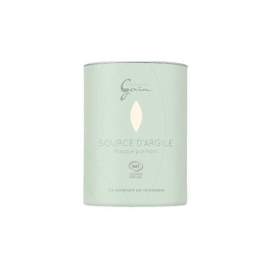 Couleurs Gaïa - Masque purifiant naturel - Source d'argile - 240 g
