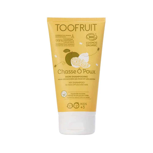 Toofruit - Chasse Ô Poux - Shampoing pomme & citron - 150 ml
