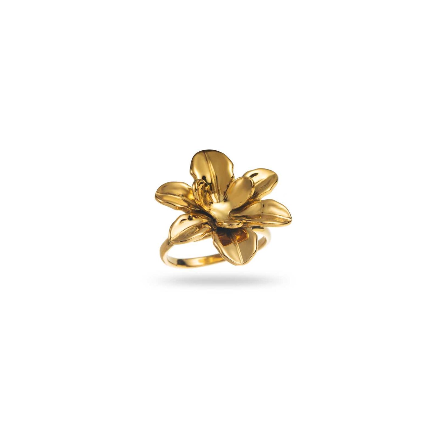 Bague réglable - Fleur de Lys - Acier inoxidable