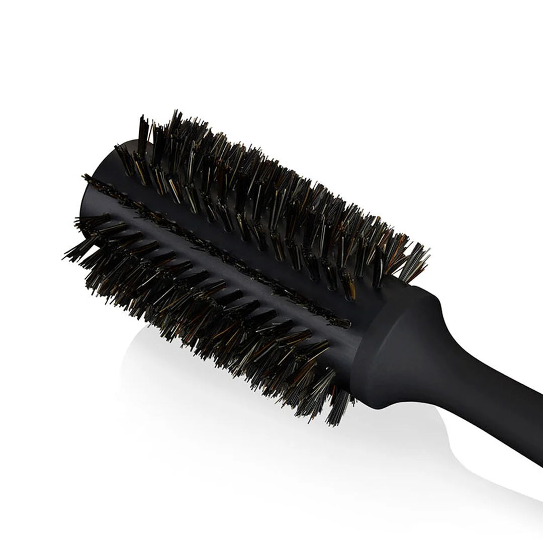 GHD - Brosse ronde - Poils naturels - Taille 3 - Noire
