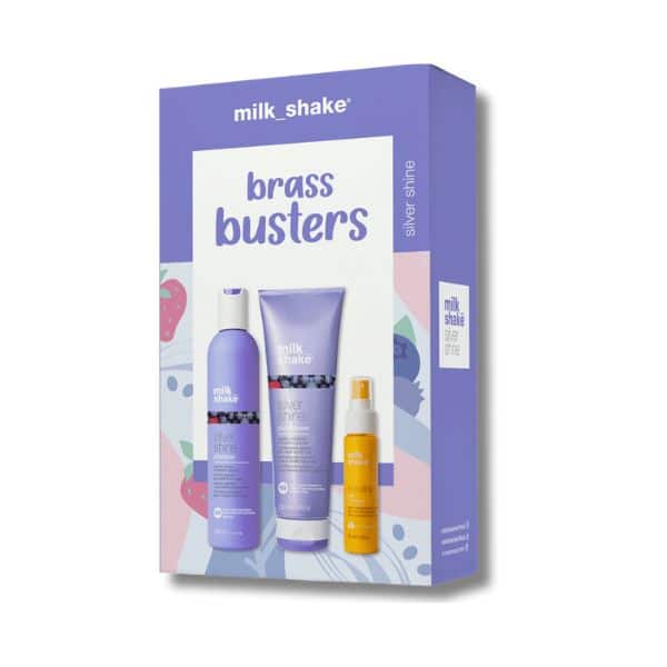 Milk_shake - Coffret Brass Busters - Cheveux blancs, blonds & argentés - 655 ml
