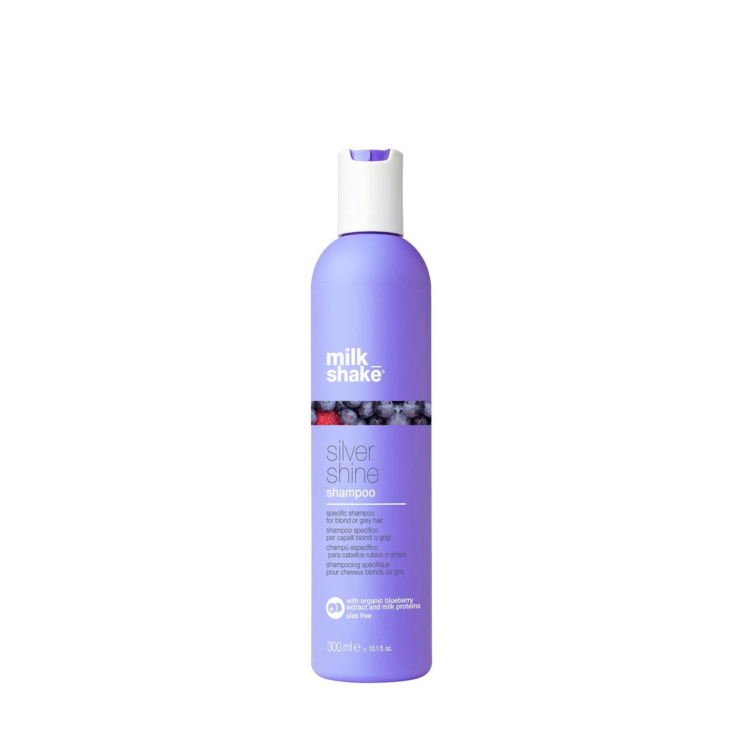 Milk_shake - Shampoing Silver Shine - Cheveux blonds & gris - 300 ml